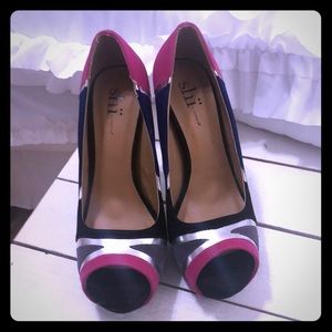 Shi High Heels 8 1/2 worn 1x